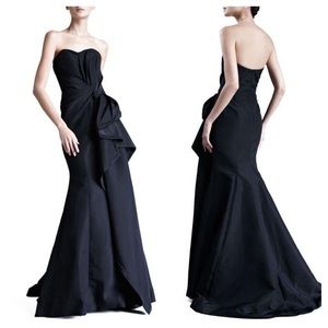 Carolina Herrera Strapless Gown